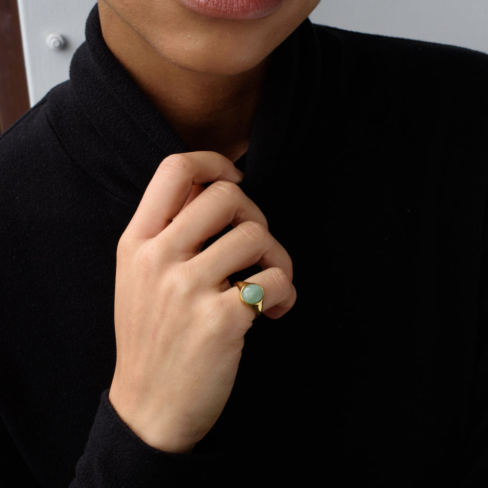 The Verdant Heirloom Signet Ring